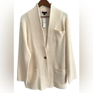 NWT Women’s J.Crew Winter White Cardigan SZ XL